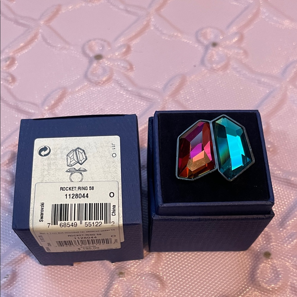 Swarovski Colorful Rocket Ring
